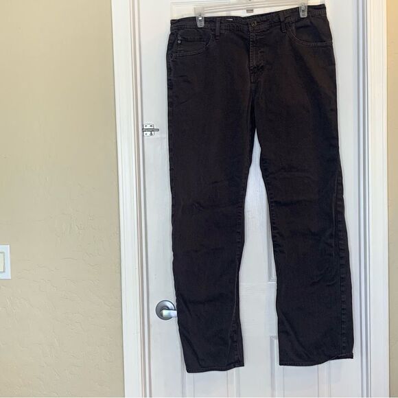 AG The Protege Straight Leg Gray Jeans Size 38x34 - Picture 10 of 11